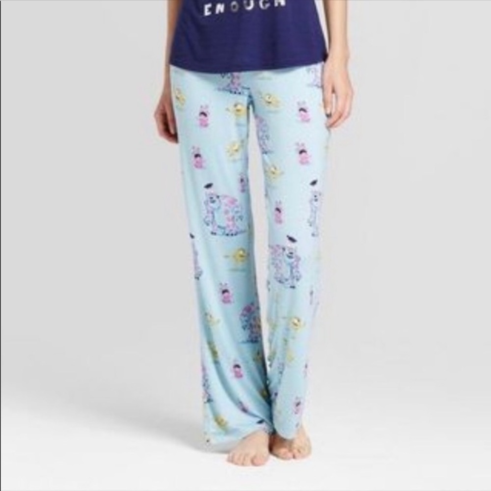 DISNEY PIXAR MONSTERS INC. NITE NITE PAJAMA  PANTS BOTTOMS SZ MED NEW WITH TAGS